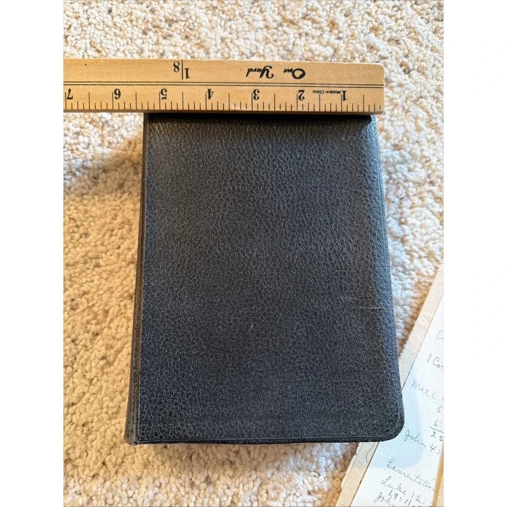 VTG 1952 Nelson Holy Bible Revised Standard Version RSV Morocco Leather Lined